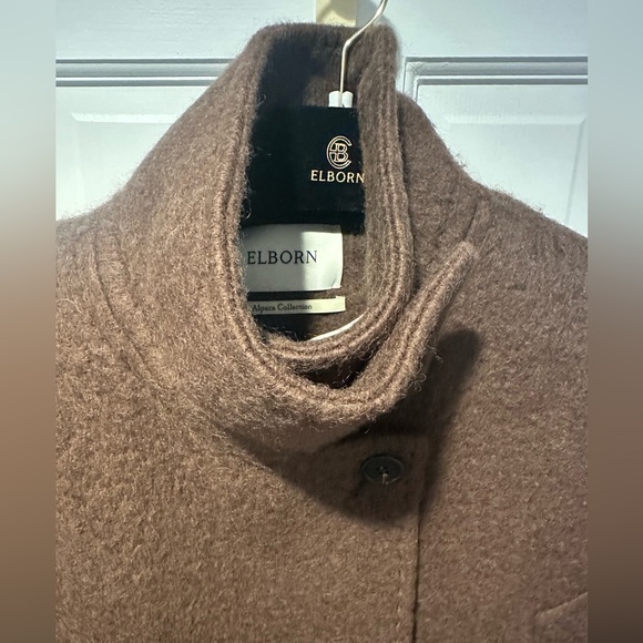 ELBORN WINTER 24 Kayla Alpaca Long Coat - Picture 6 of 6